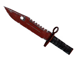 ★ M9 Bayonet | Crimson Web (Well-Worn)